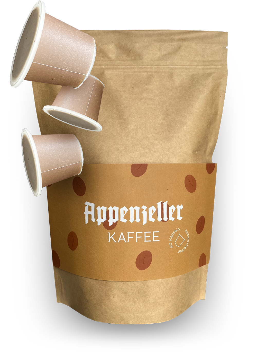 Appenzeller Kaffee Heimkompostierbare Kapseln (40 Stück)